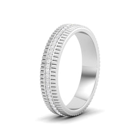 Maurya Imperial Stackable Band with Diamonds