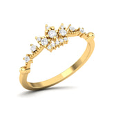 Maurya Princess Promise Ring with Diamonds