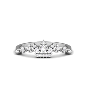 Maurya Princess Promise Ring with Diamonds